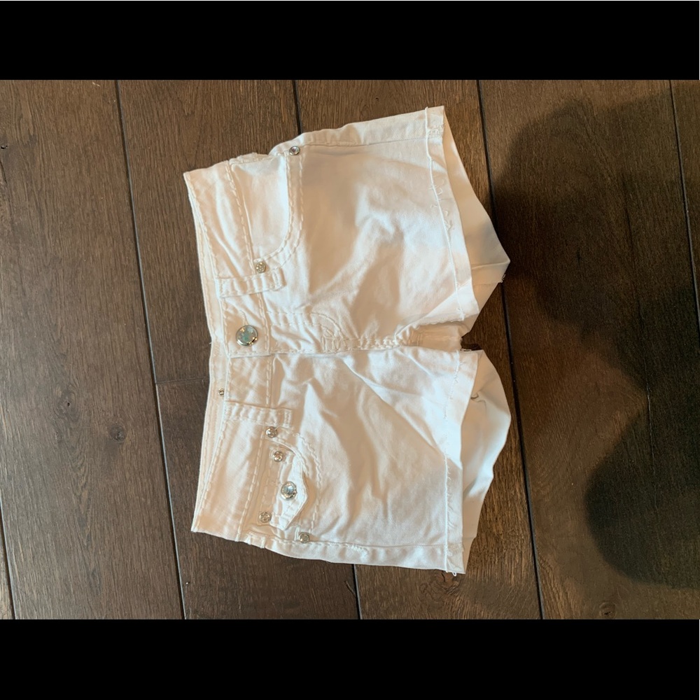 White Shorts